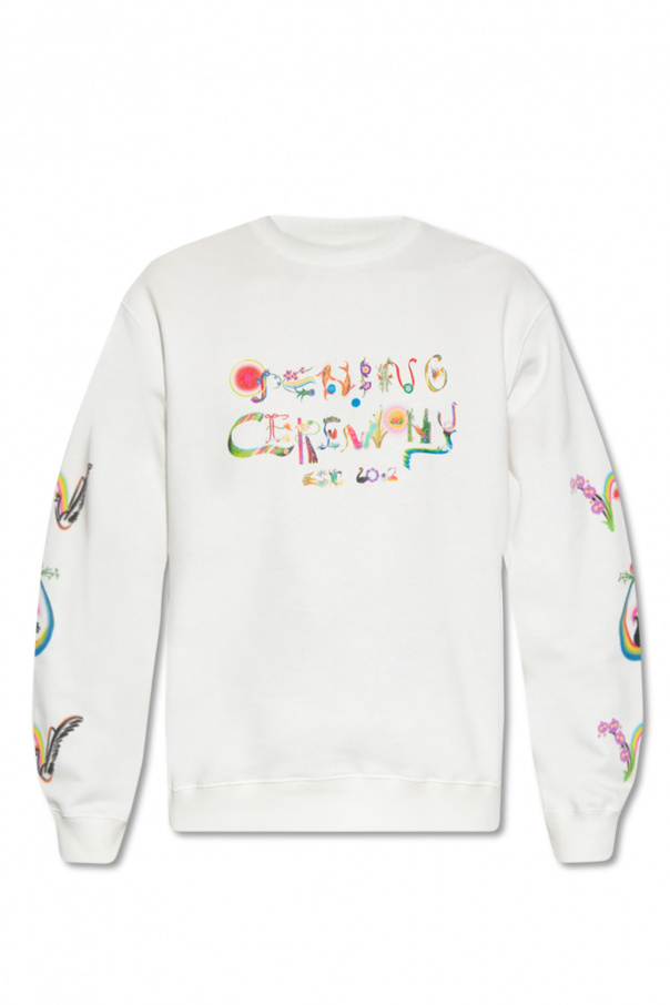 White Printed sweatshirt Opening Ceremony - GenesinlifeShops